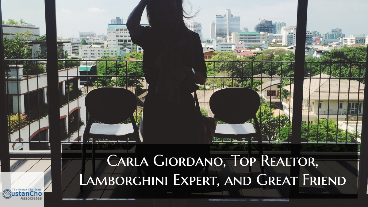 Who are Carla Giordano, Top Realtor, Lamborghini Expert, and Great Friend