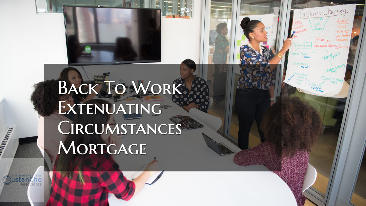 Back To Work Extenuating Circumstances Mortgage