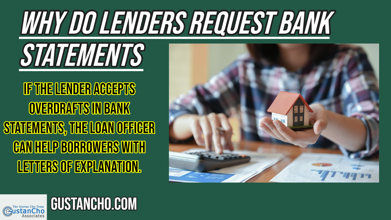 Why Do Lenders Request Bank Statements