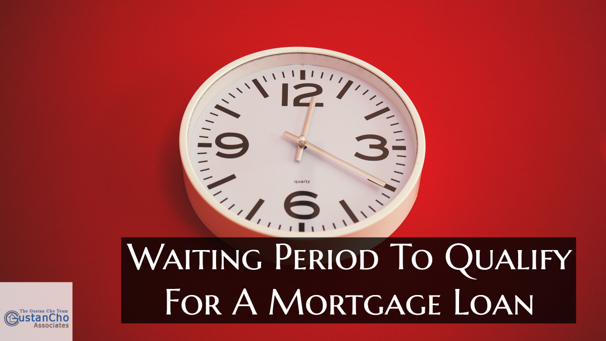 Waiting Period To Qualify For A Mortgage Loan