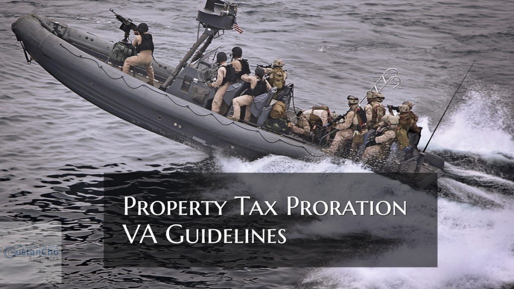 Property Tax Proration VA Guidelines