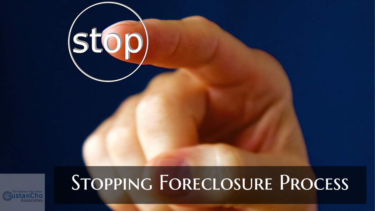 Stopping Foreclosure Process