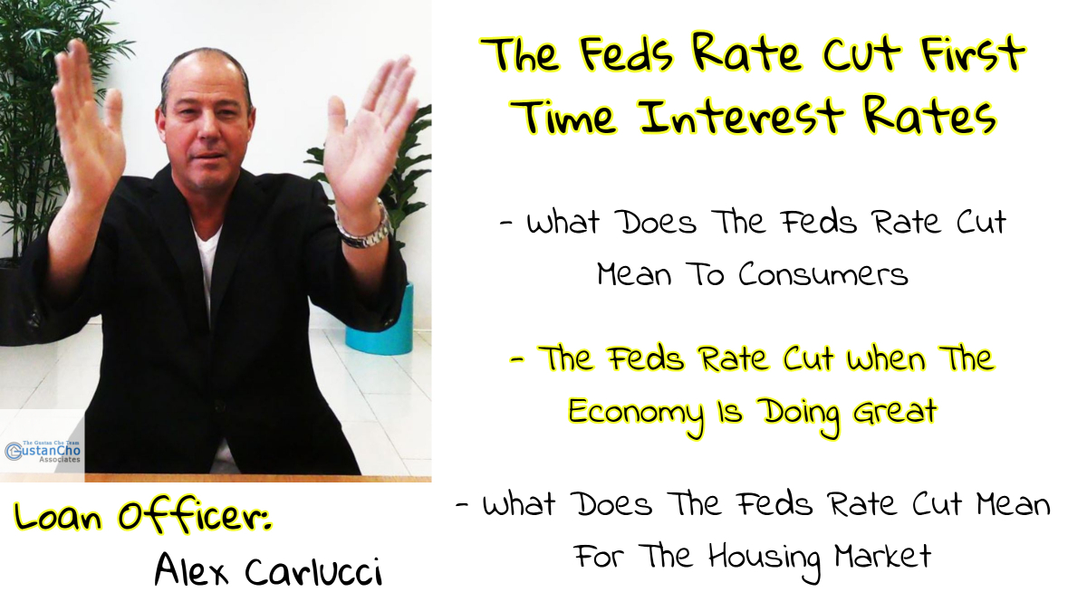 The Feds Rate Cut First Time Interest Rates Have Be Lowered In 10 Years