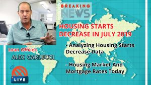 Housing Starts Decrease In July But Permit Numbers Increase