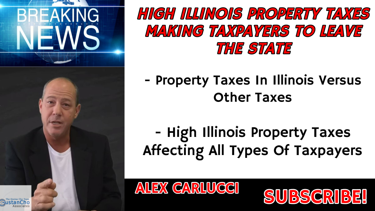 WHAT ARE HIGH ILLINOIS PROPERTY TAXES MAKING TAXPAYERS TO LEAVE THE STATE