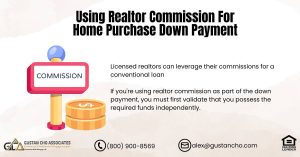 Using Realtor Commission For Home Purchase Down Payment