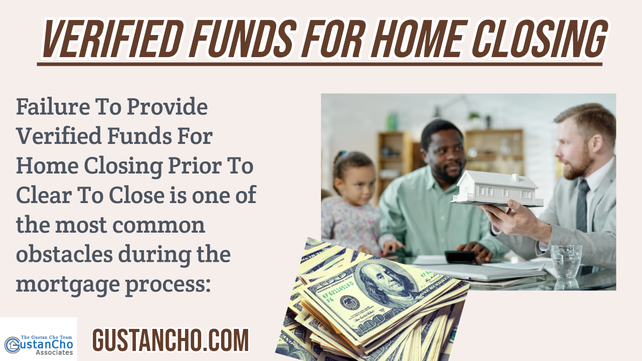 Verified Funds For Home Closing