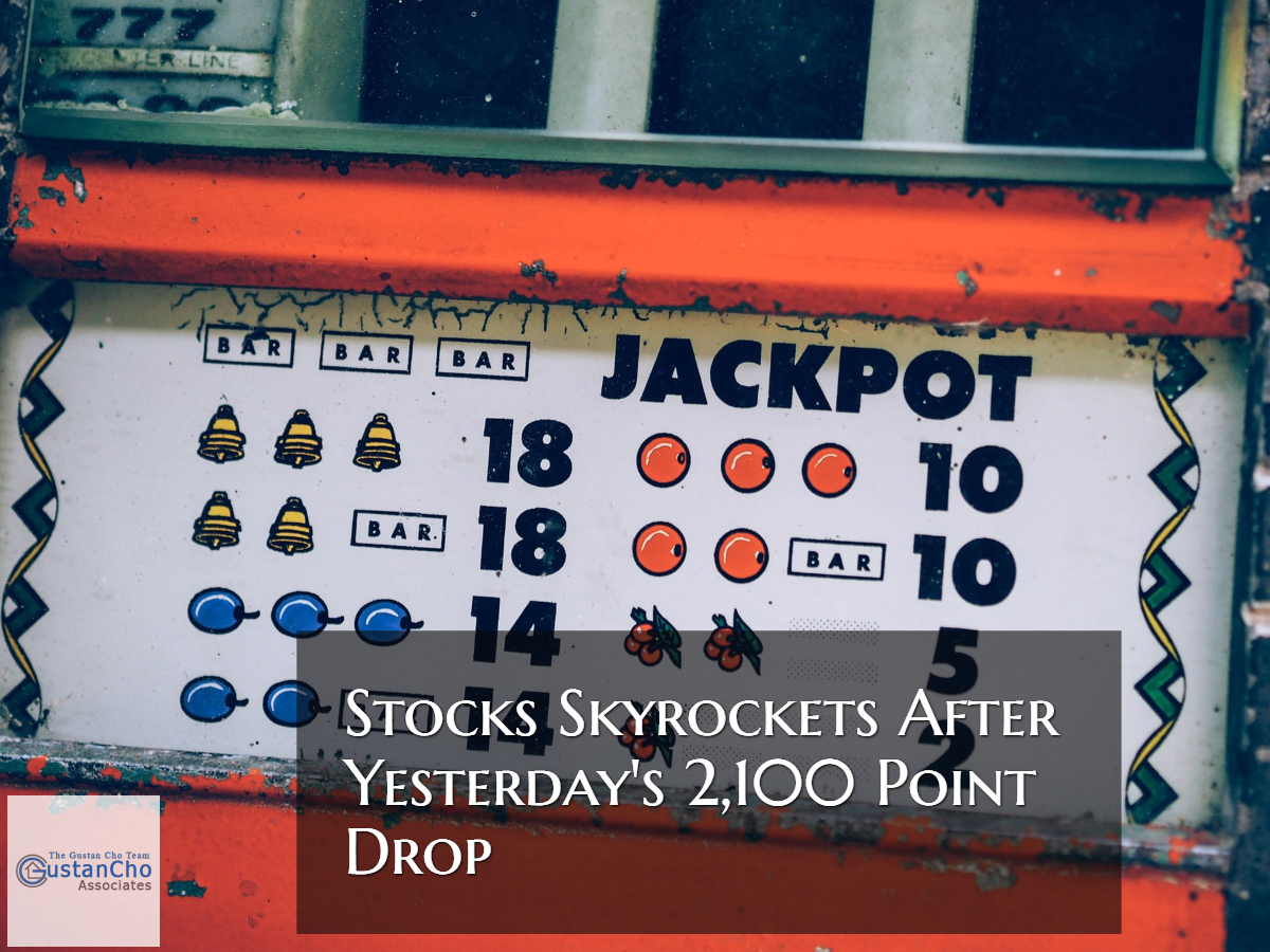 Stocks Skyrockets On Stimulus News