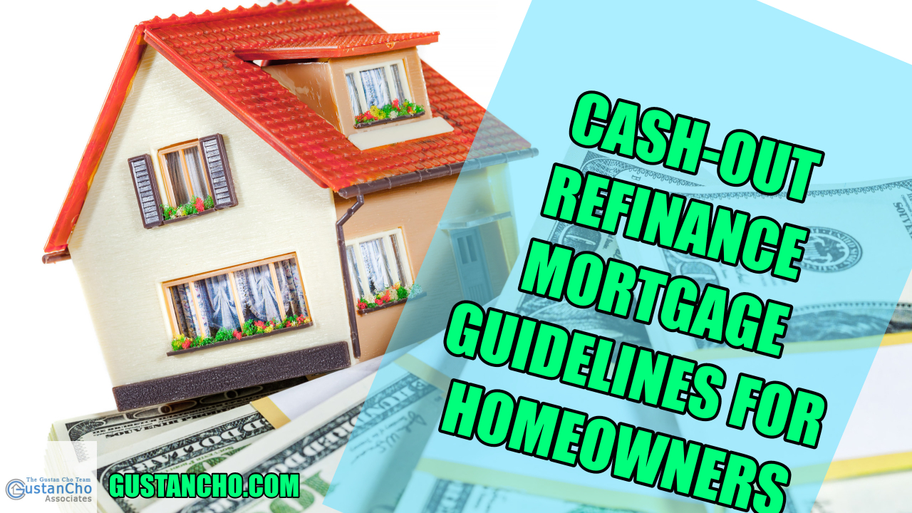 What are the guidelines for refinancing cash payments to homeowners