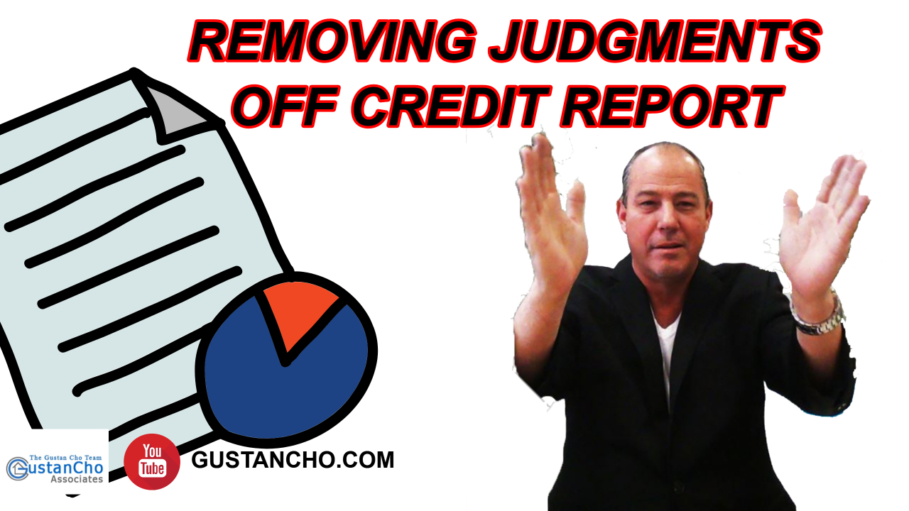 Removing Judgments Off Credit Report