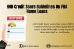 HUD Credit Score Guidelines