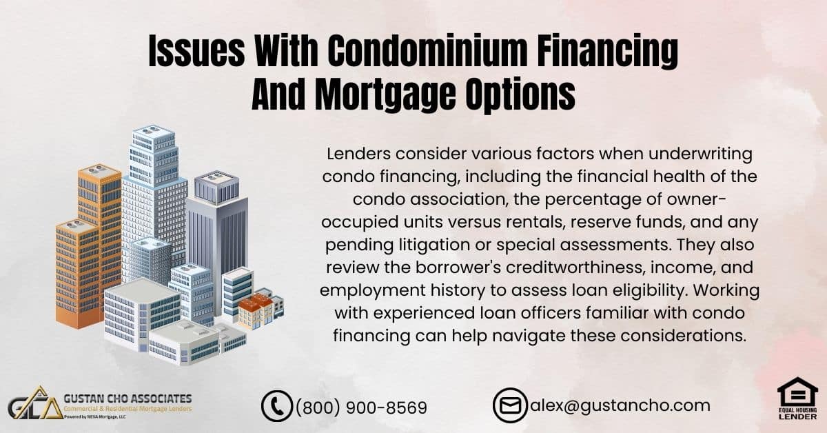 Issues With Condominium Financing