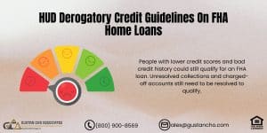 HUD Derogatory Credit Guidelines On FHA Home Loans