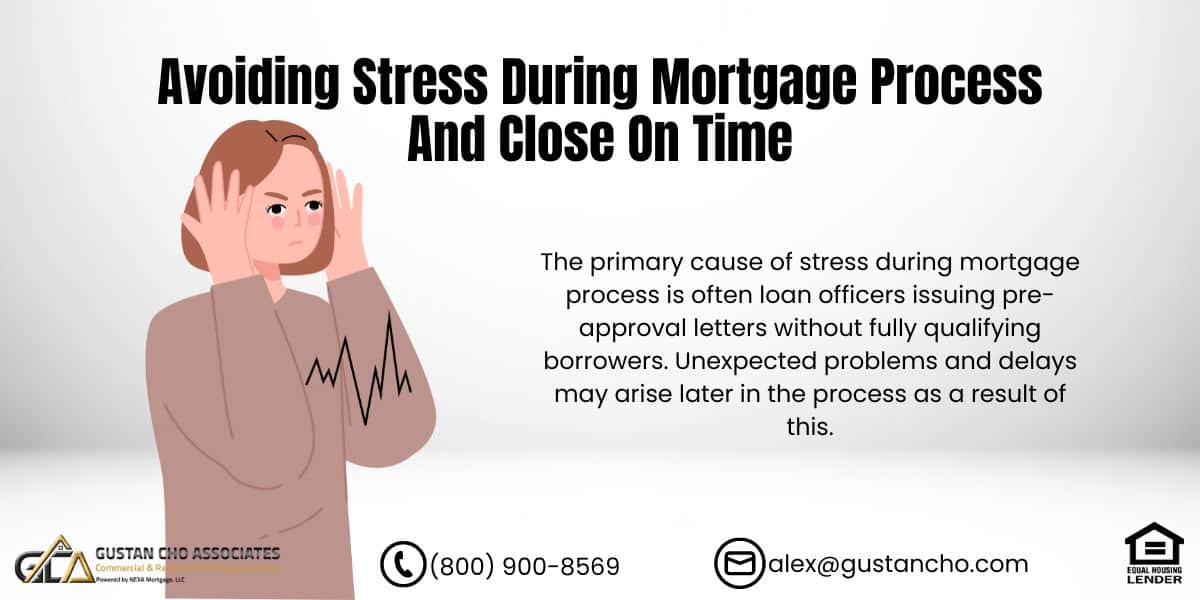Avoiding Stress During Mortgage Process