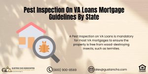 Pest Inspection On VA Loans Mortgage Guidelines By State