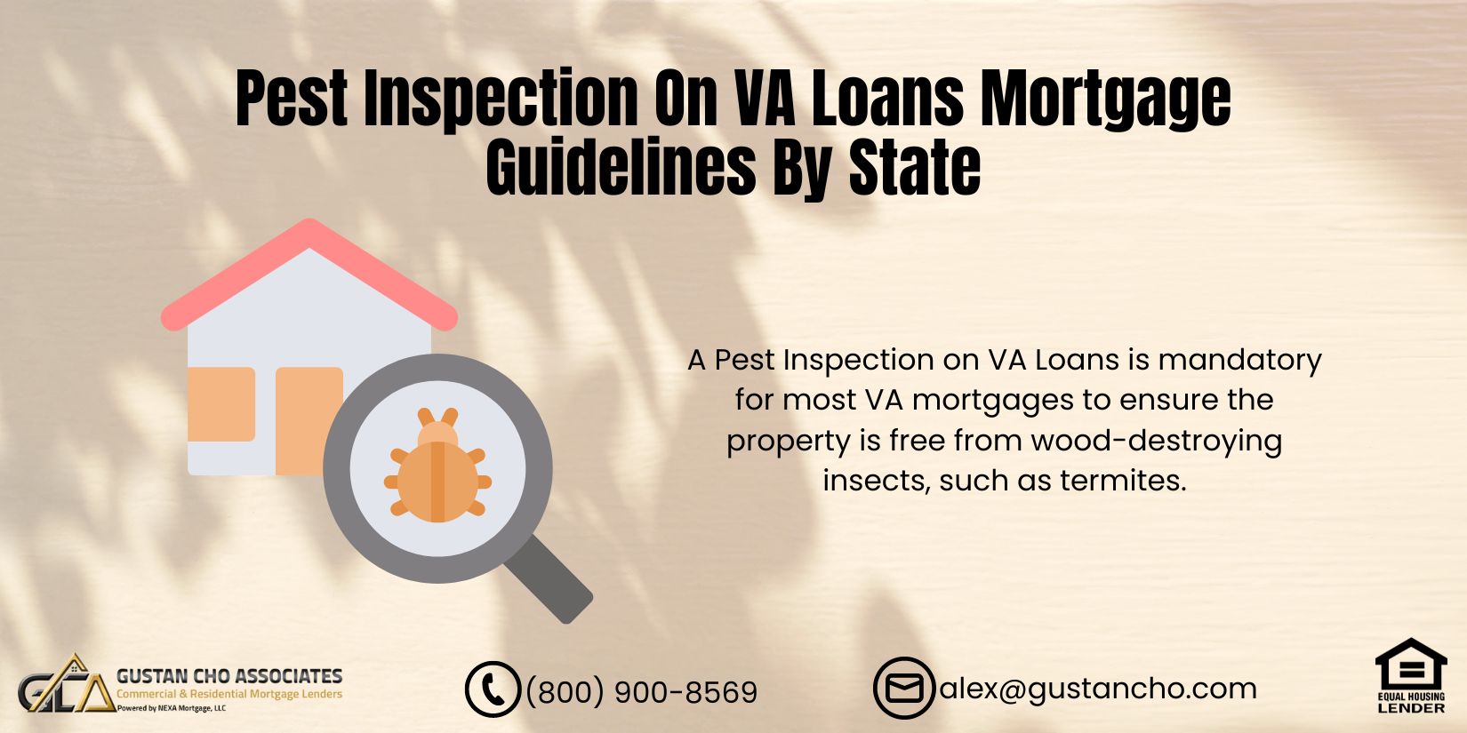 Pest Inspection On VA Loans