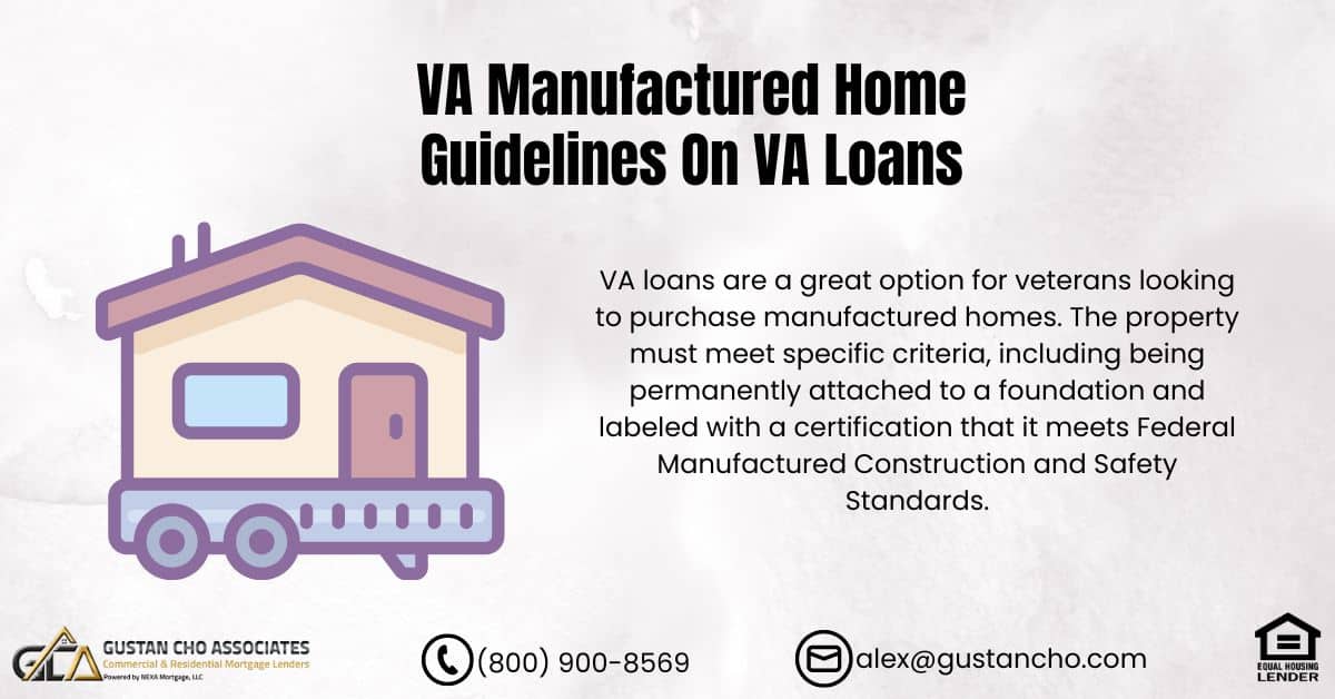 VA Manufactured Home Guidelines