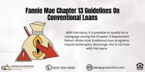 Fannie Mae Chapter 13 Guidelines On Conventional Loans