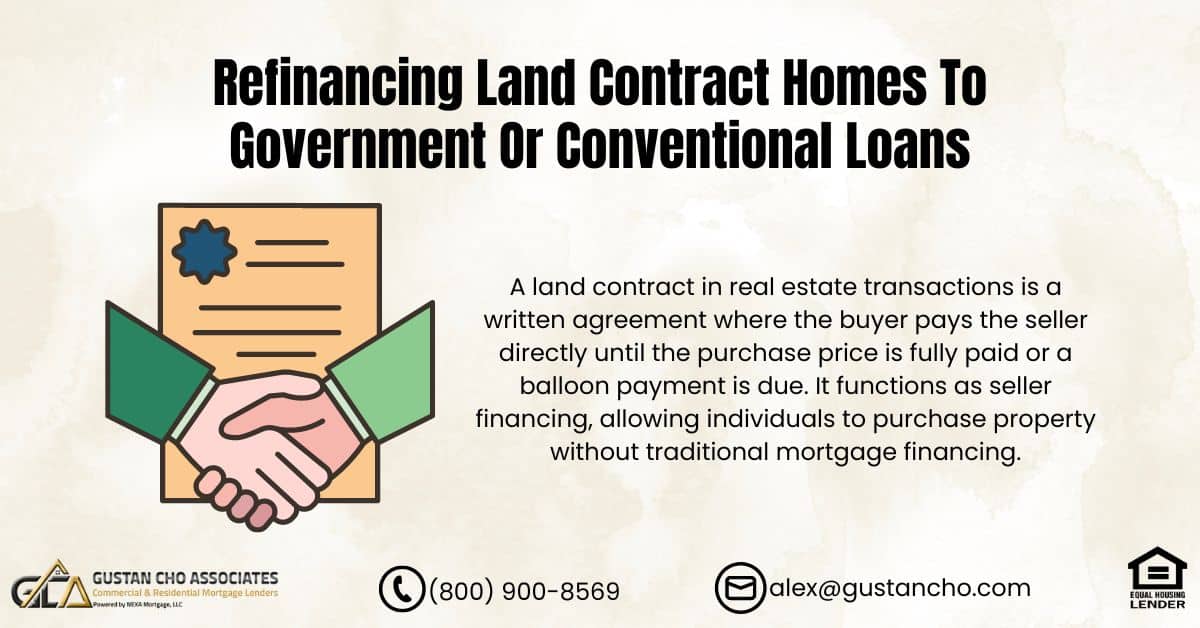 Refinancing Land Contract Homes