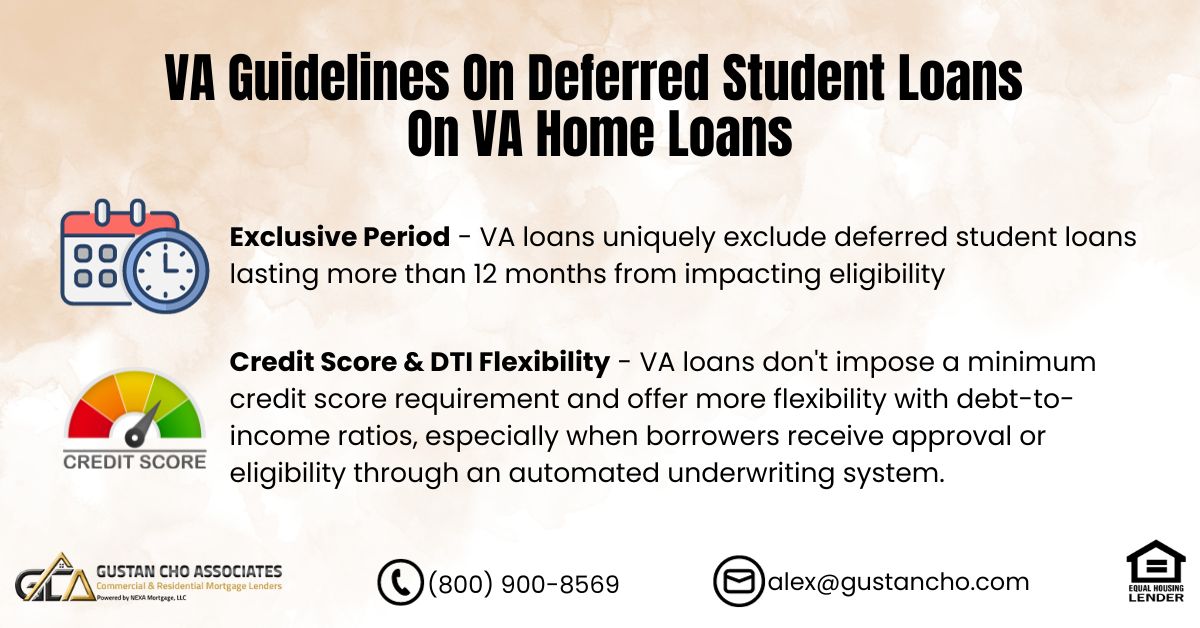 VA Guidelines On Deferred Student Loans