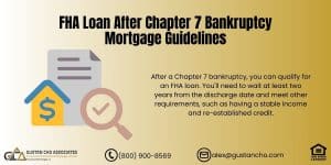 FHA Loan After Chapter 7 Bankruptcy Mortgage Guidelines