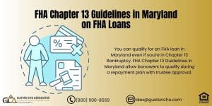 FHA Chapter 13 Guidelines in Maryland on FHA Loans