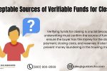 Acceptable Sources of Verifiable Funds for Closing