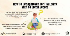 How To Get Approved For FHA Loans With No Credit Scores