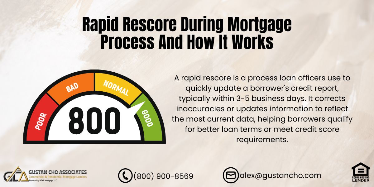 Rapid Rescore During Mortgage Process