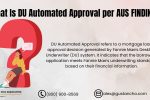What is a DU Automated Approval