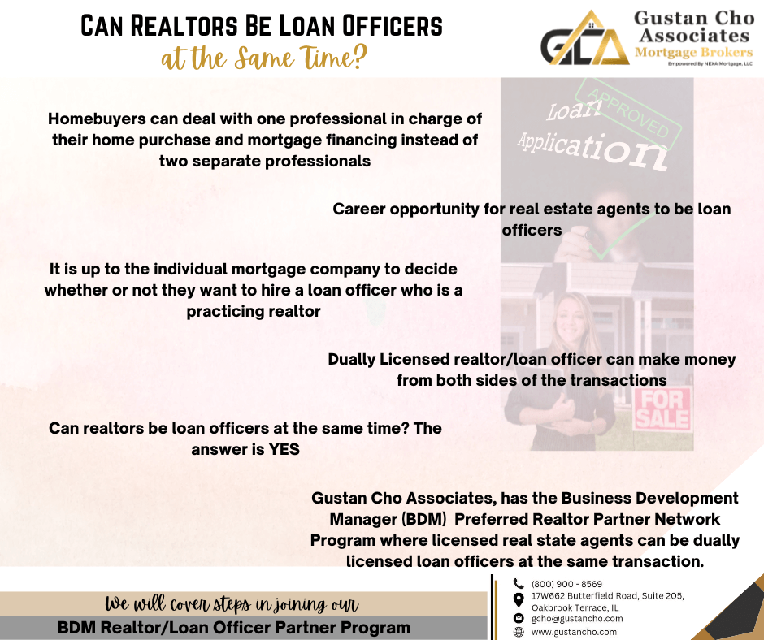 Can Realtors be Loan Officers