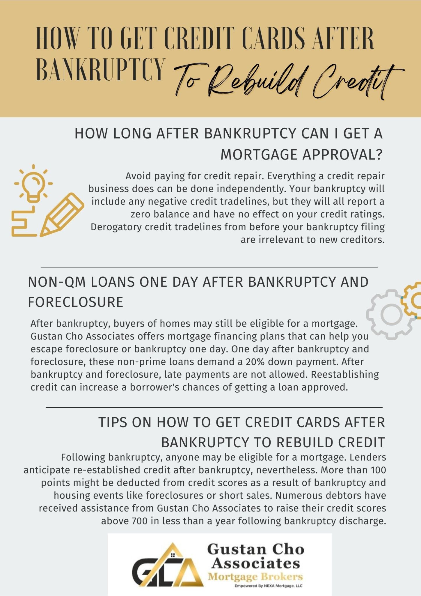 How Long After Bankruptcy Can I Get a Mortgage Approval?