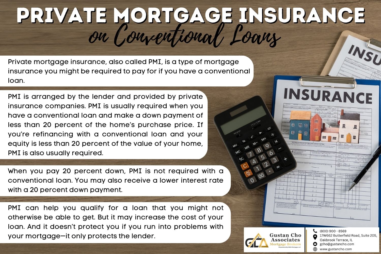 Private Mortgage Insurance on Conventional Loans