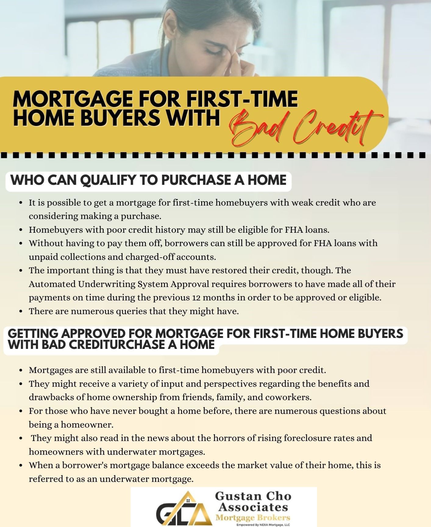 Mortgage For First Time Home Buyers With Bad Credit