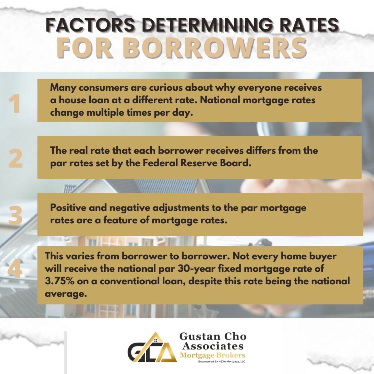 What Factors Affect Mortgage Rates for Borrowers