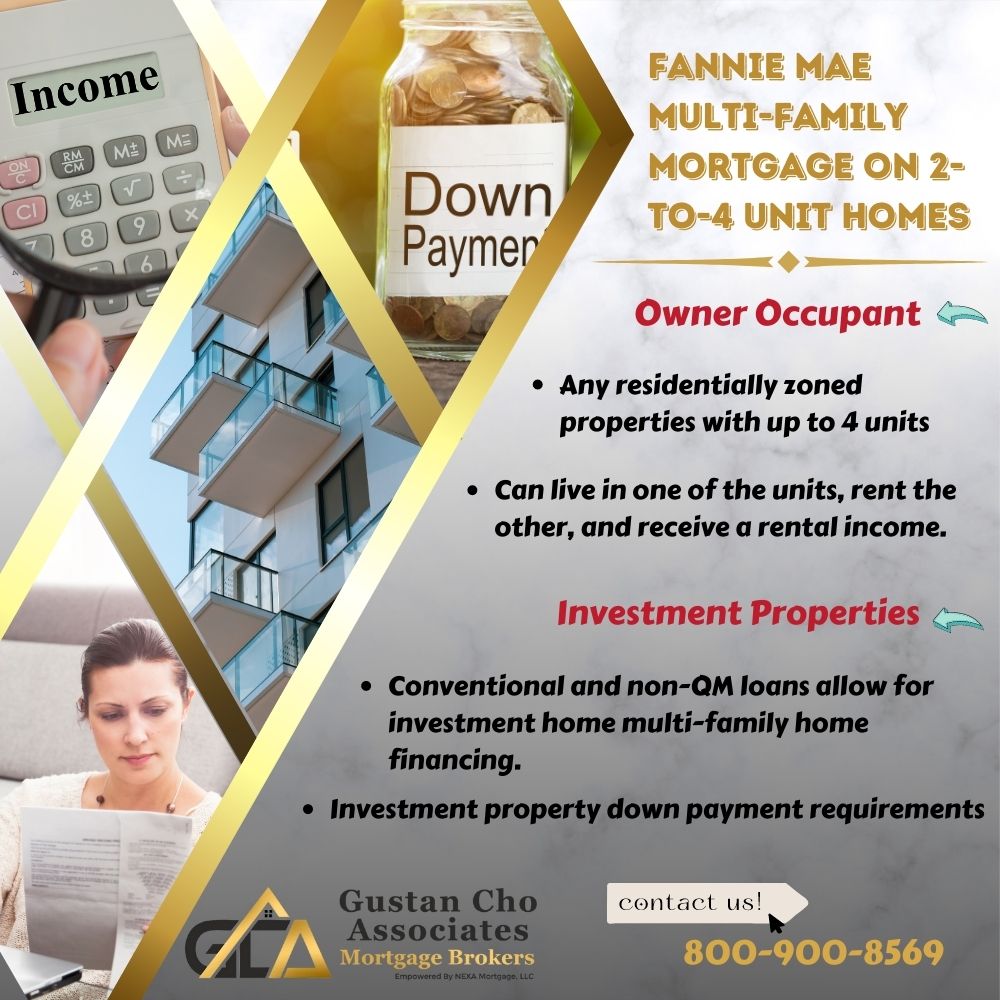 Fannie Mae Multi-Family Mortgage on 2-4 Units