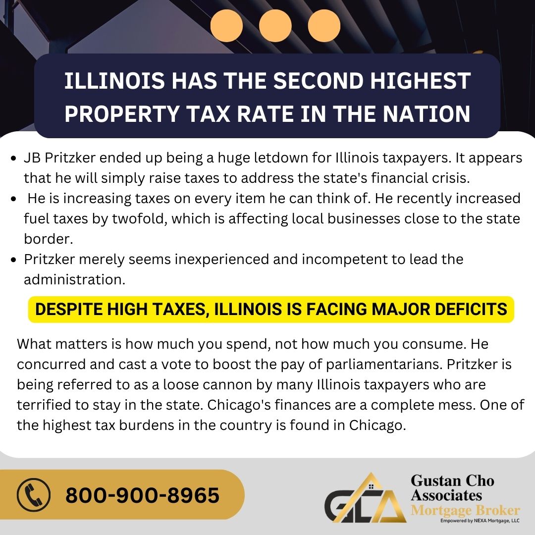 Illinois Has The Second Highest Property Tax Rate In The Nation