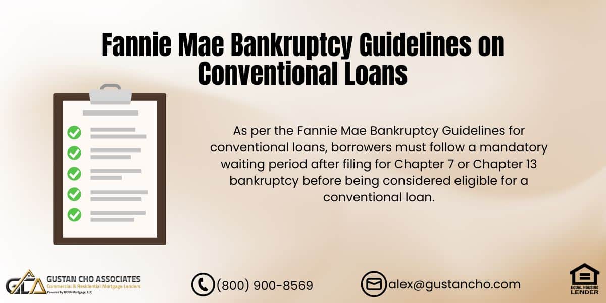 Fannie Mae Bankruptcy Guidelines