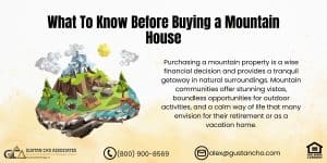 What To Know Before Buying a Mountain House