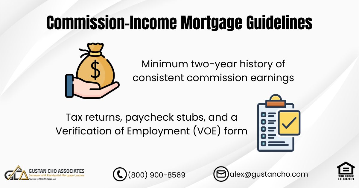 Commission-Income Mortgage Guidelines