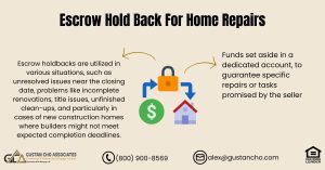 Escrow Hold Back For Home Repairs