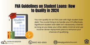 FHA Guidelines on Student Loans