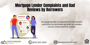 Mortgage Lender Complaints and Bad Reviews by Borrowers