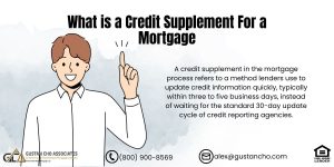 What is a Credit Supplement For a Mortgage