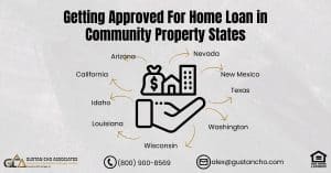 Getting Approved For Home Loan in Community Property States
