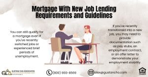 Mortgage With New Job Lending Requirements and Guidelines