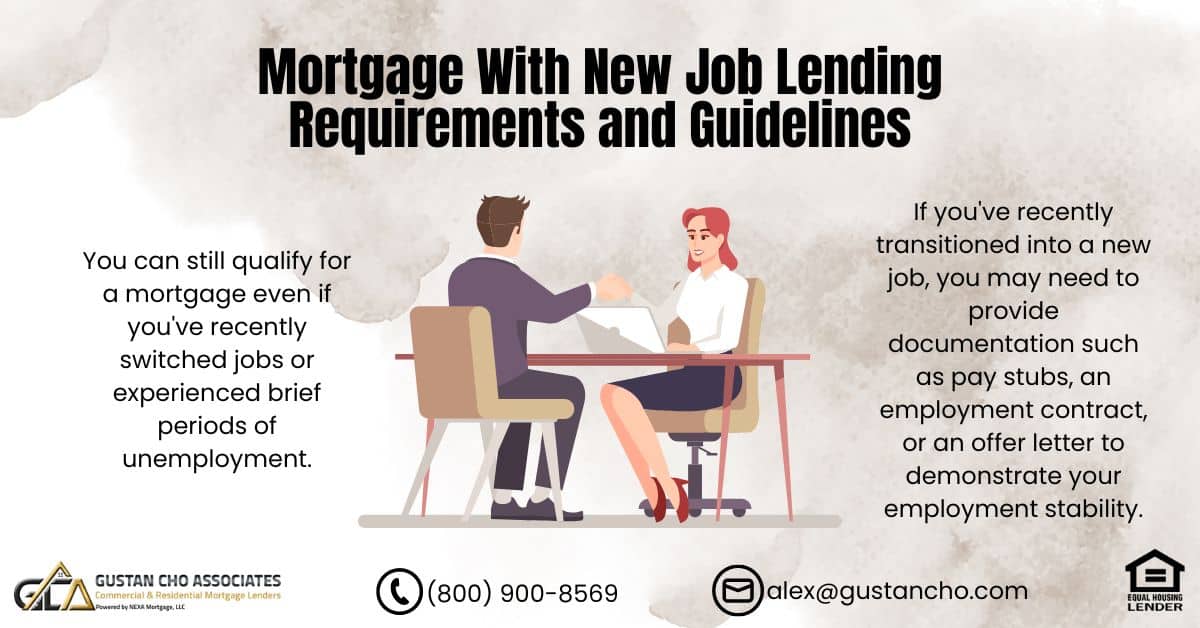 Mortgage With New Job