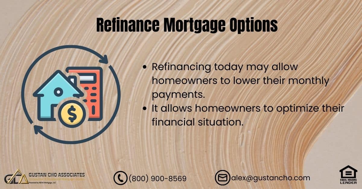 Refinance Mortgage Options