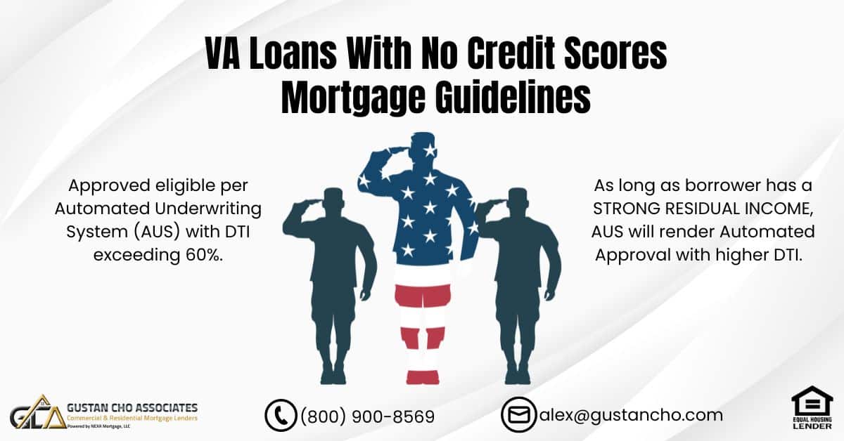 VA Loans With No Credit Scores
