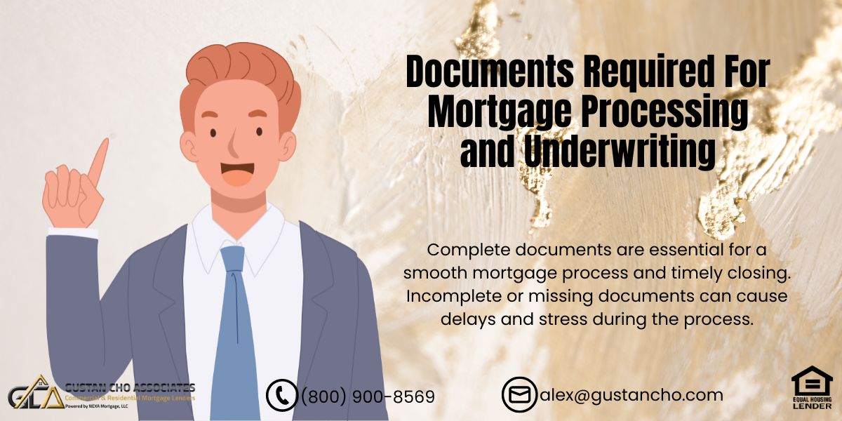 Documents Required For Mortgage